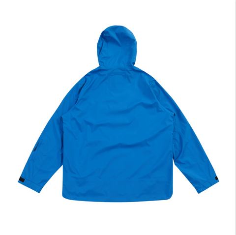 Nobaday Dawn large pocket Windbreaker Hoodie Ski/Snowboardjacke Blue Amber