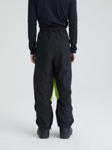 Nobaday CITY BOY POCKET PANTS Snowboardhose Lemon Green