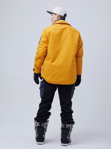 Nobaday SHADE SHIRT Ski/Snowboardjacke Ahorngelb/orange