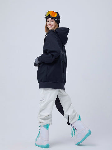 Nobaday WARRY PULLOVER SWEATSHIRT Snowboardjacke Hoodie Black