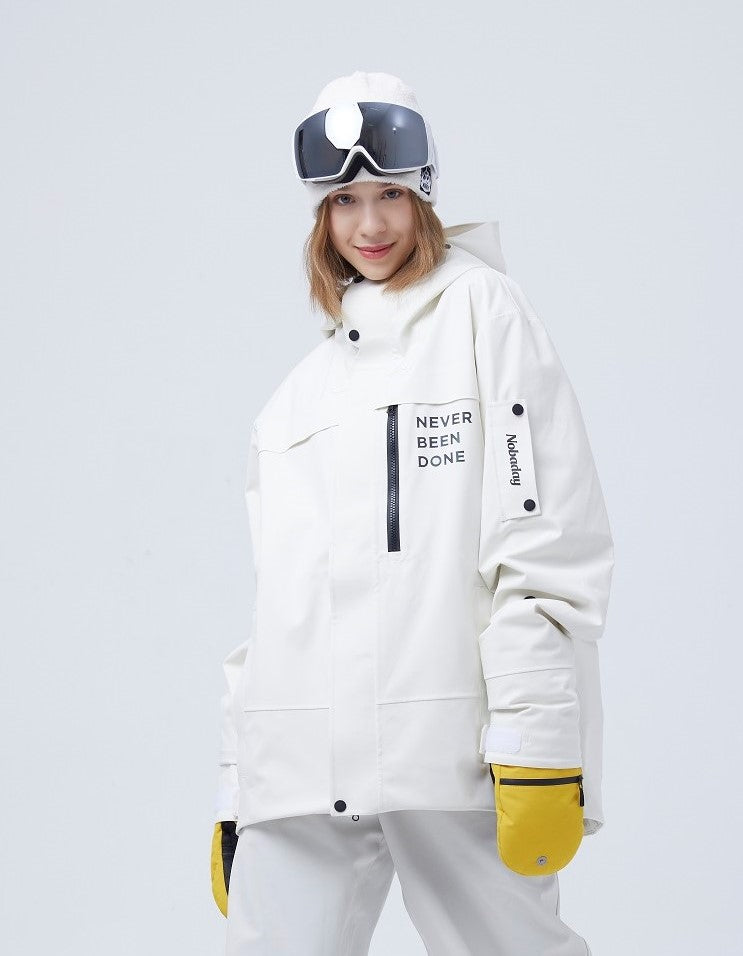 Nobaday SHOW ANORAK Ski/Snowboardjacke Grey