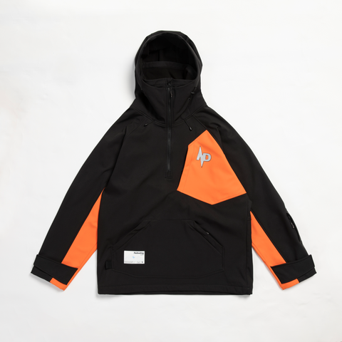 Nobaday Dawn armor hoodie Ski/Snowboardjacke Black