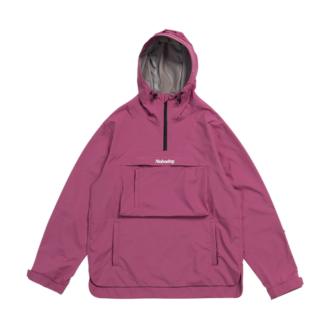 Nobaday Dawn large pocket Windbreaker Hoodie Ski/Snowboardjacke Violiceps