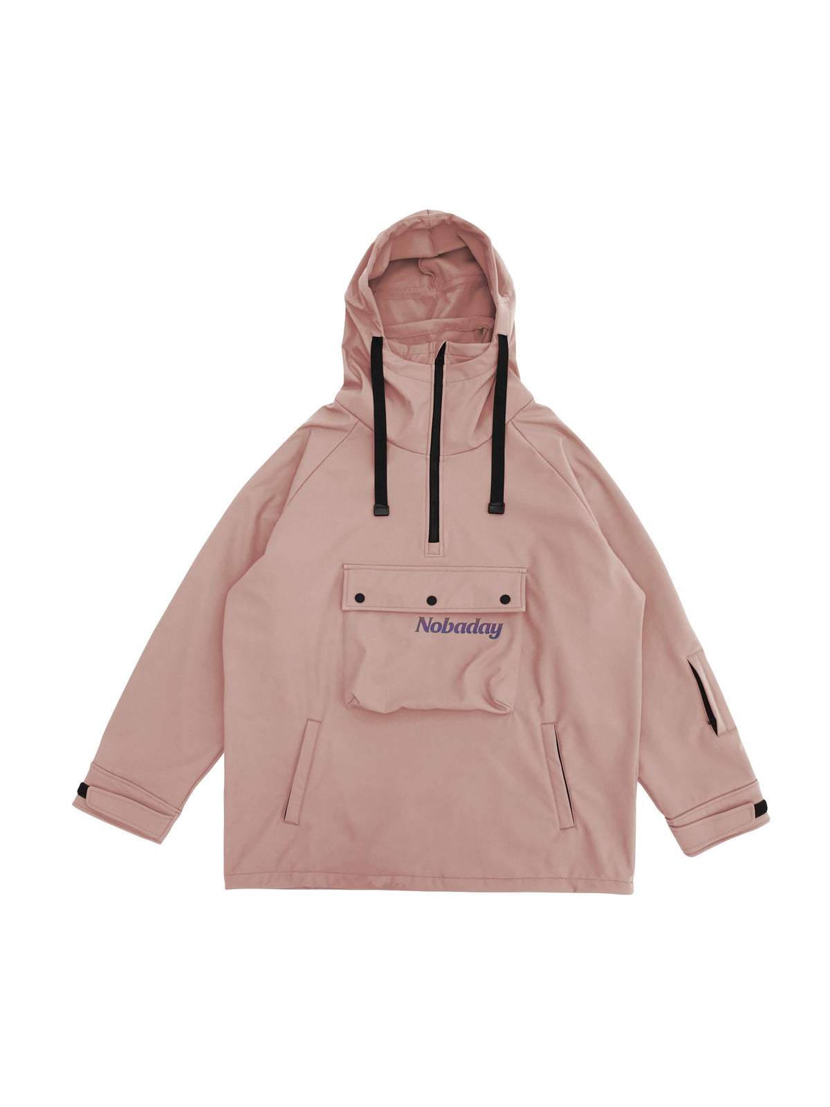 Nobaday WARRY PULLOVER SWEATSHIRT Snowboardjacke Hoodie Sakurapink