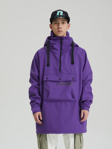 Nobaday WARRY PULLOVER SWEATSHIRT Snowboardjacke Hoodie Grape Purple