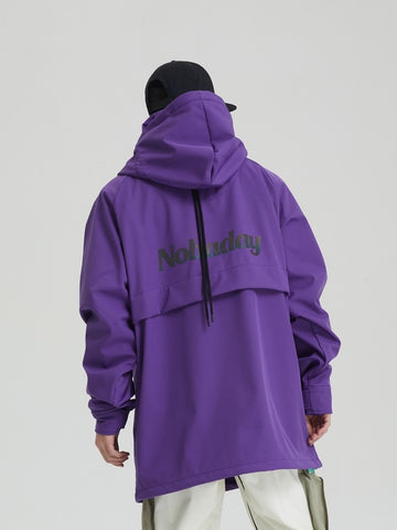 Nobaday WARRY PULLOVER SWEATSHIRT Snowboardjacke Hoodie Grape Purple