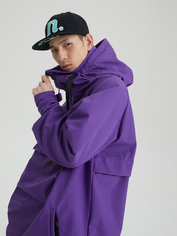 Nobaday WARRY PULLOVER SWEATSHIRT Snowboardjacke Hoodie Grape Purple